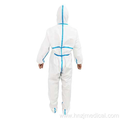 White Disposable Medical Protective Clothing